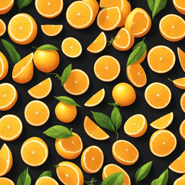 a bunch of oranges