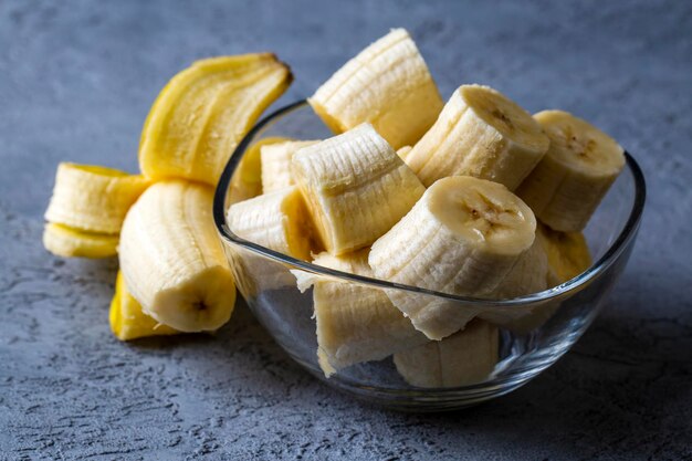 Bunch of Raw Organic Bananas Ready to Eat