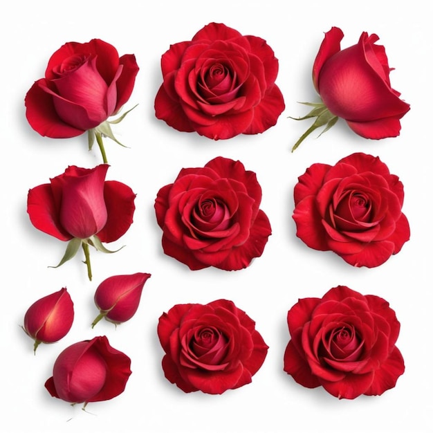 Photo a bunch of red roses with the words red on the bottom