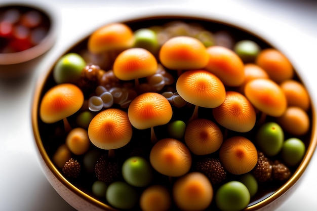 Bunch of Shimeji mushrooms