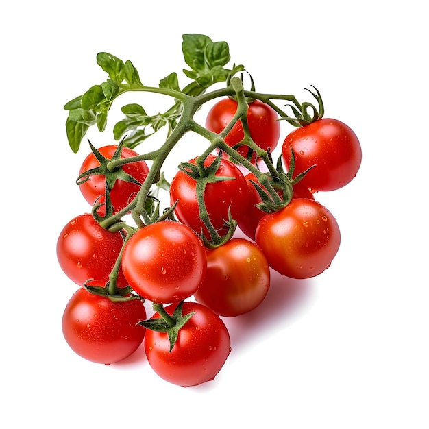 A bunch of tomatoes