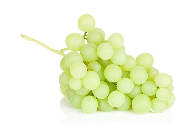 Bunch of white grapes