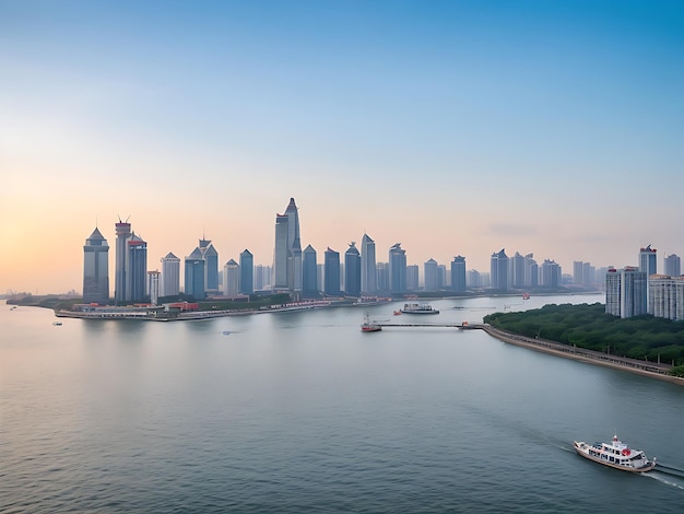 The bund bay chaozhou city guangdong province china