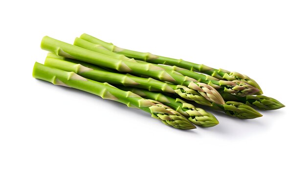 A bundle of crisp green asparagus