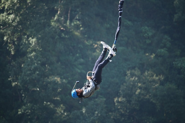 Photo bungee jumping