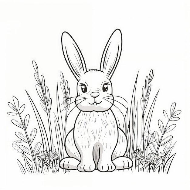 Bunny Coloring Pages Great for Kids