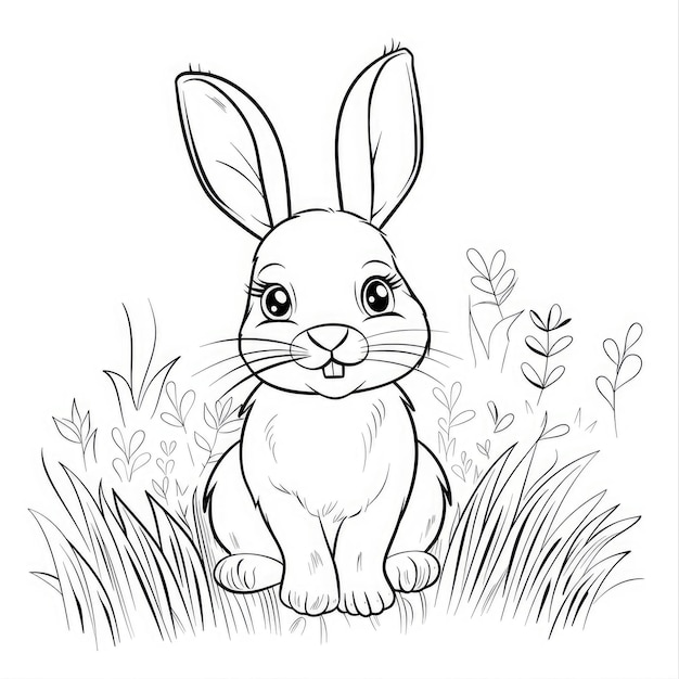 Bunny Coloring Pages Great for Kids