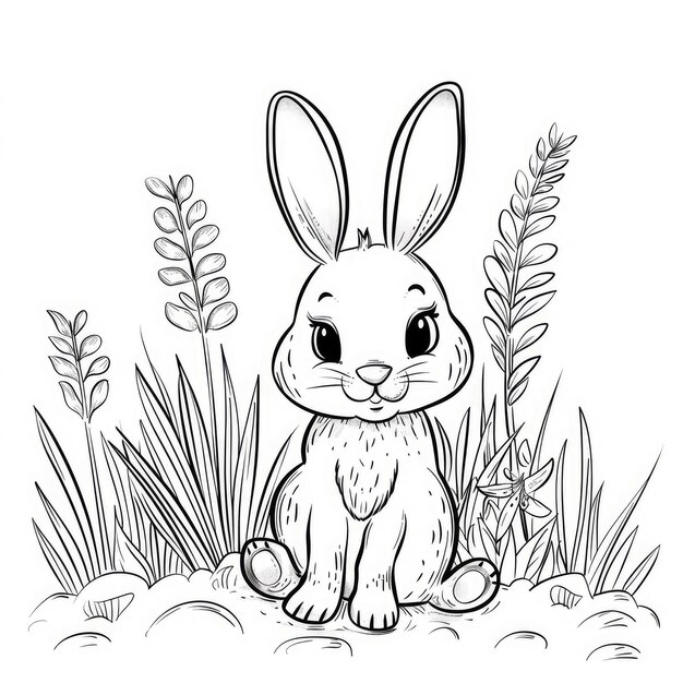 Bunny Coloring Pages Great for Kids