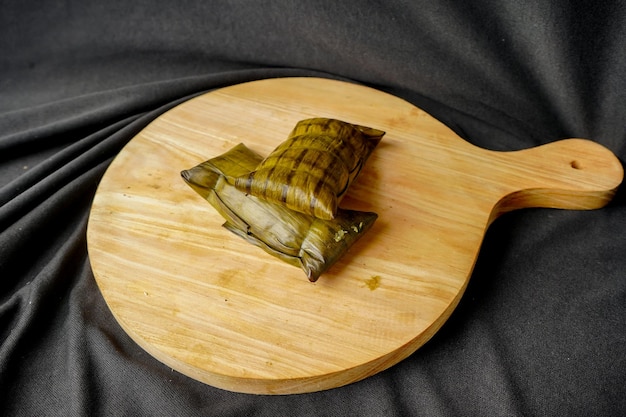 Buras typical food from Makassar, Indonesia.