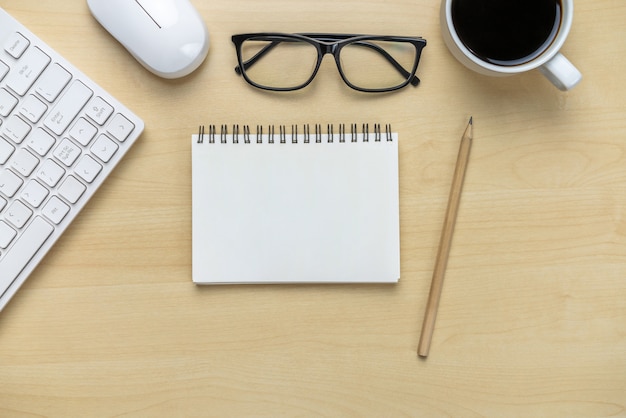 Bureau werkruimte en tafel