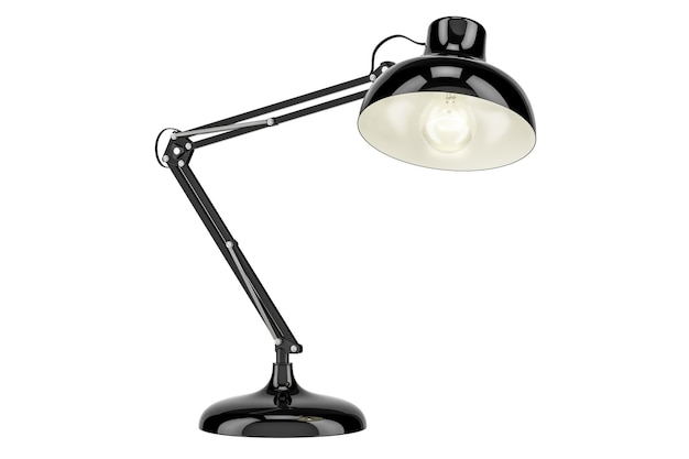 Bureaulamp 3D-rendering