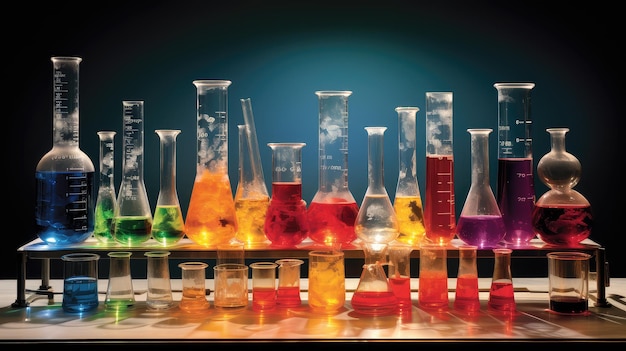 Photo burette chemistry glassware