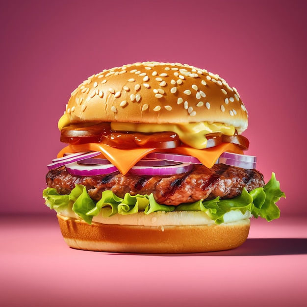 Burger background