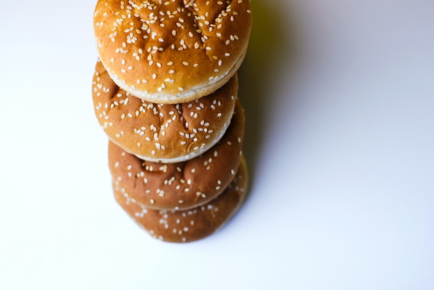 Photo the burger buns