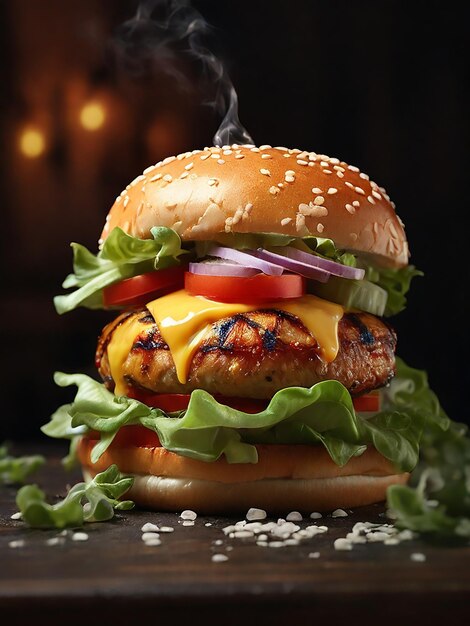 Burger image realistice