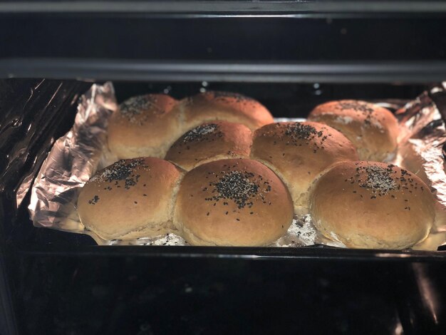 Photo burgers bread