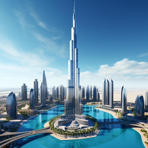 Burj Khalifa Building