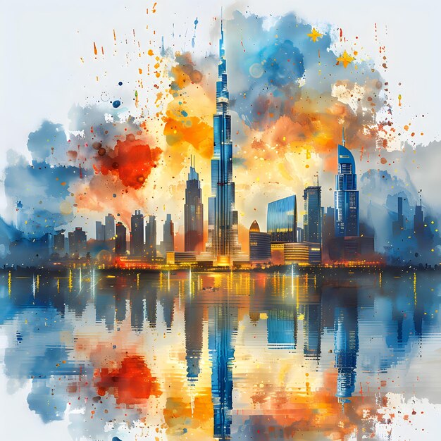 Photo burj khalifa clip art