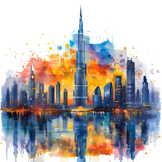 Photo burj khalifa clip art