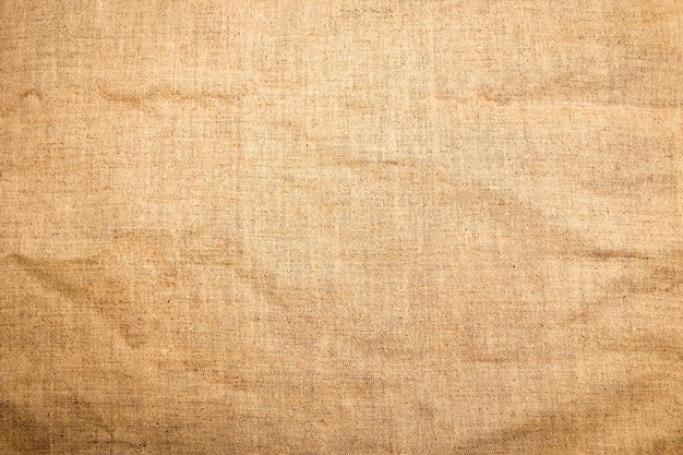 A burlap canvas fabric texture background