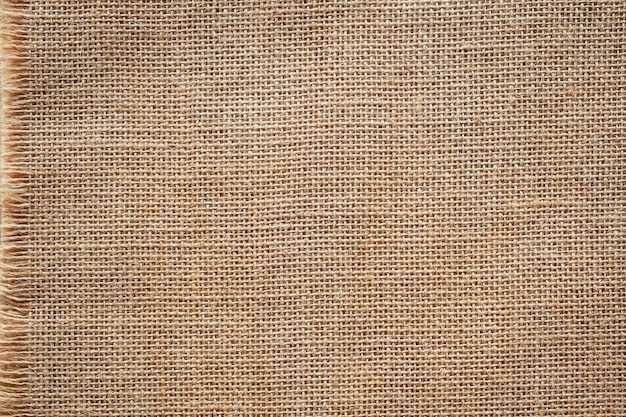 Burlap sack background and texture