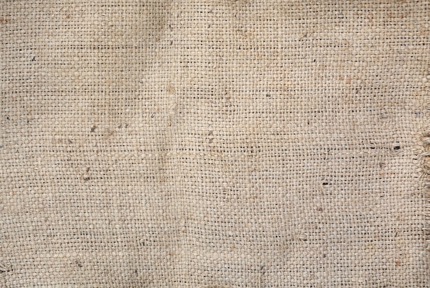 Burlap sack texture background.