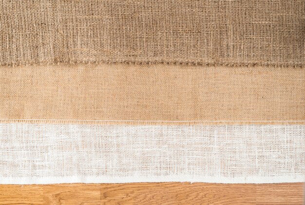 Burlap texture background