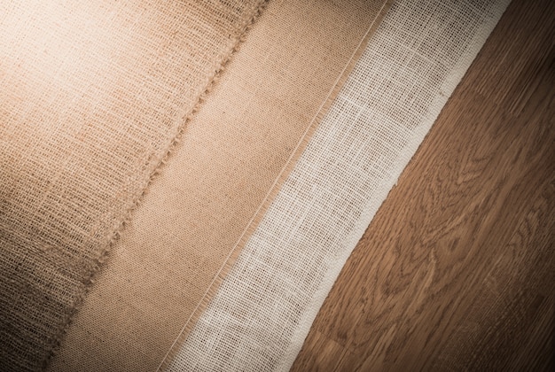 Burlap texture background