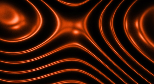 Burnt Orange Abstract 3D geometrisch achtergrondontwerp