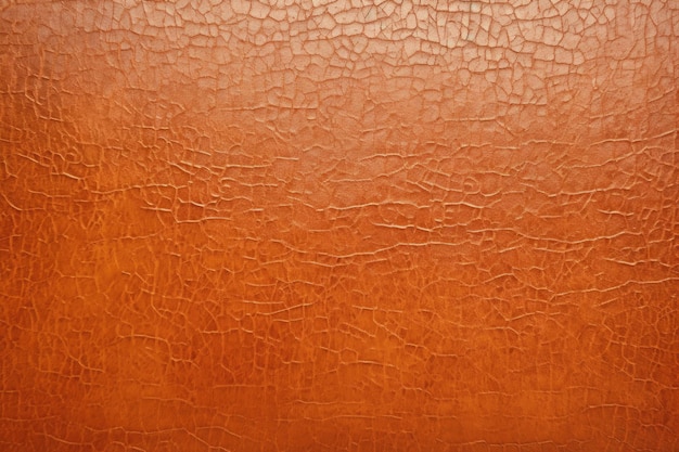 Burnt sienna colored genuine leather