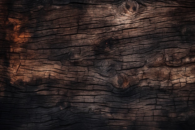 burnt wood texture background