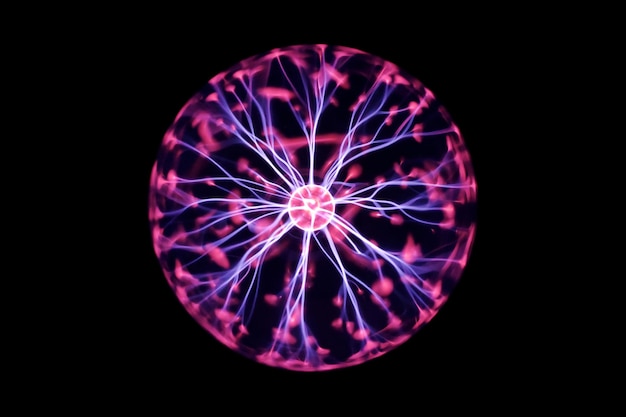 Bursting plasma ball