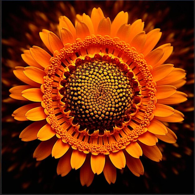 Photo bursts of marigold brilliance