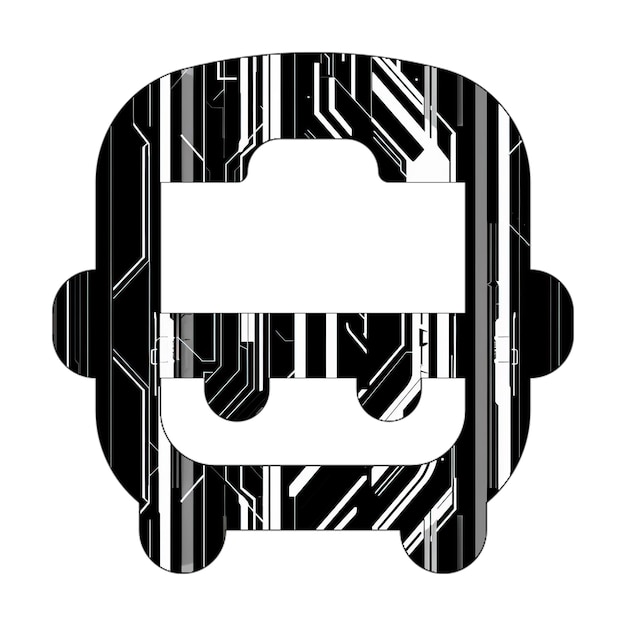 bus alt icon black white technology texture