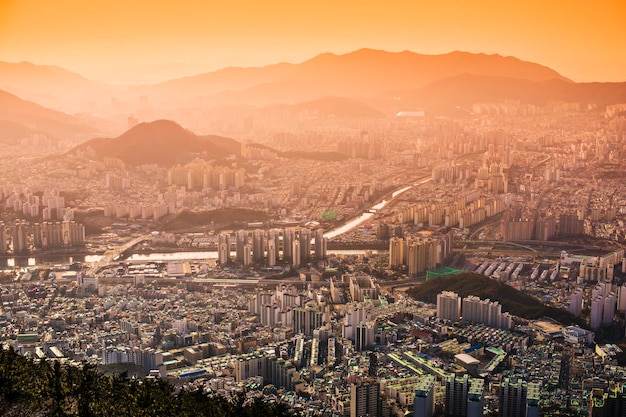 Busan South Korea cityscape