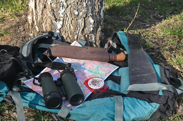 Photo bushcraft equipment