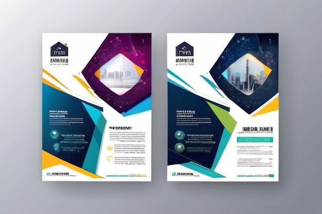 Business abstract vector sjabloon Brochure design cover moderne lay-out jaarverslag poster