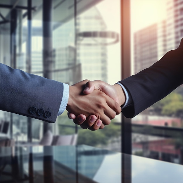 Business Agreement Handshake Hand Gesture