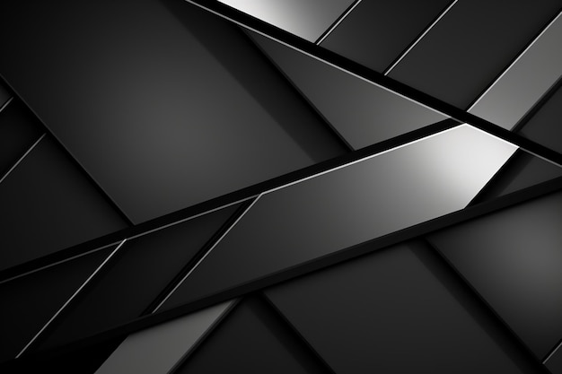 Business background with black geometric lines