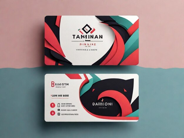 business card design template