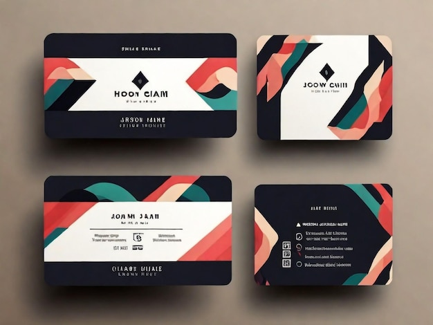 business card design template