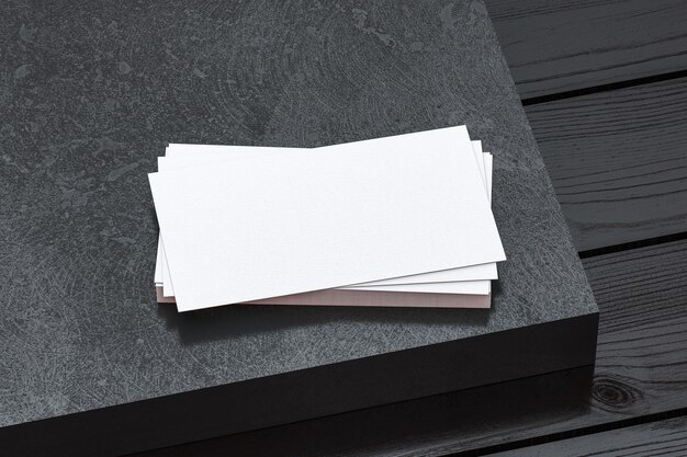 business card mockup for branding and identity