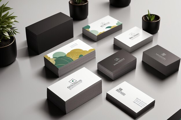 Business card mockups