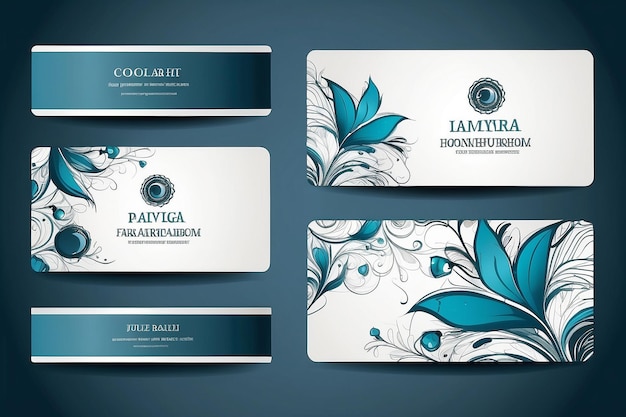 Business Card Set Vector illustration EPS10