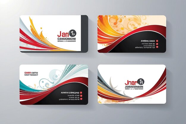 Business Card Set Vector illustration EPS10