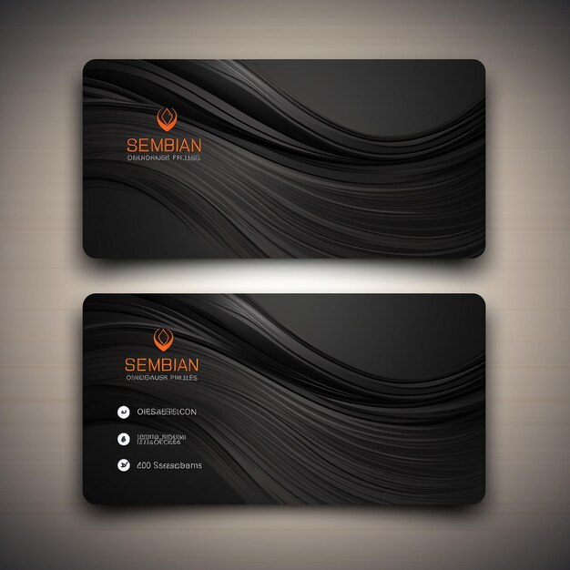 Business Card Template Design