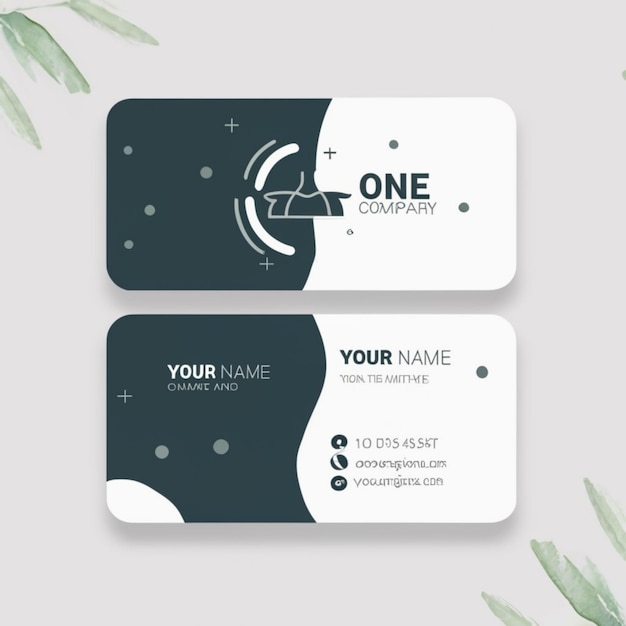 Business card template psd