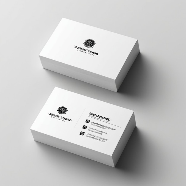 Photo business card template