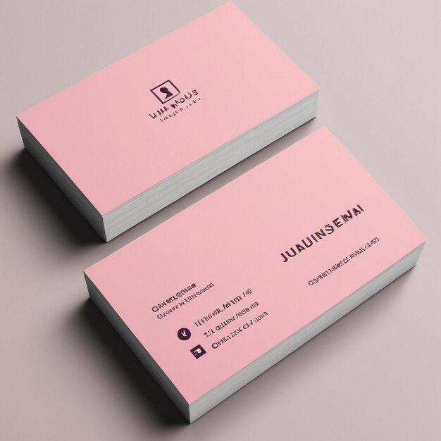 Business card template