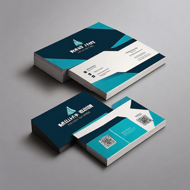 Photo business card template